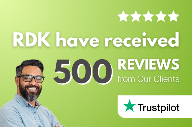 RDK have achieved 500 reviews on Tripadvisor